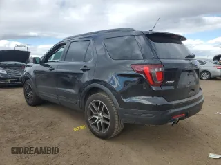 2019 Ford Explorer Sport with VIN 1FM5K8GT9KGB08105, listed as a Copart auction lot 79567134 with 79,705 mi miles and Salvage Title. Bid and sale history available at carsss.com. Image 2.