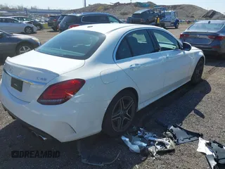 2020 Mercedes-Benz C 43 AMG with VIN W1KWF6EB3LR597270, listed as a IAAI auction lot 41902543 with 37,372 mi miles and . Bid and sale history available at carsss.com. Image 4.