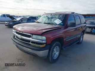 2002 Chevrolet Tahoe LS with VIN 1GNEC13V02R224336, listed as a IAAI auction lot 41258584 with 295,062 mi miles. Bid and sale history available at carsss.com. Image 2.