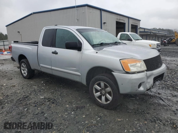 2008 Nissan Titan SE with VIN 1N6AA06A38N348775, listed as a Copart auction lot 45731605 with 173,320 mi miles and Salvage Title. Bid and sale history available at carsss.com. Image 4.