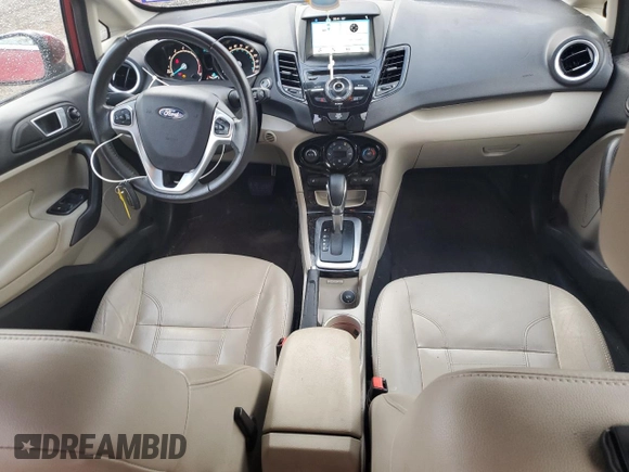 2017 Ford Fiesta Titanium with VIN 3FADP4FJ9HM102397, listed as a Copart auction lot 80921684 with 106,011 mi miles and Salvage Title. Bid and sale history available at DreamBid. Image 8.
