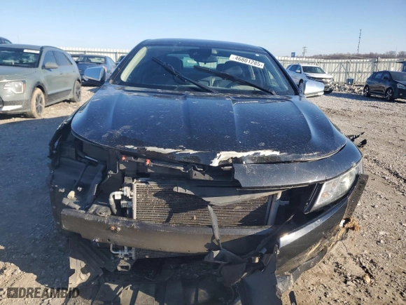 2017 Chevrolet Impala Premier with VIN 2G1145S36H9142747, listed as a Copart auction lot 46801285 with 359,809 mi miles and Salvage Title. Bid and sale history available at carsss.com. Image 5.