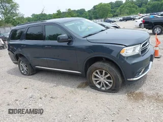 2018 Dodge Durango SXT with VIN 1C4RDJAG5JC111480, listed as a IAAI auction lot 42502726 with 59,537 mi miles and . Bid and sale history available at DreamBid. Image 1.