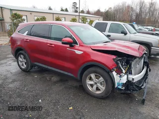 2023 Kia Sorento LX with VIN 5XYRG4LC5PG241489, listed as a IAAI auction lot 41167274 with 10,662 mi miles. Bid and sale history available at carsss.com. Image 1.