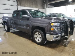 2015 Chevrolet Silverado 1500 LT with VIN 3GCUKREC9FG124940, listed as a Copart auction lot 45798475 with 166,812 mi miles and Clean Title. Bid and sale history available at carsss.com. Image 4.