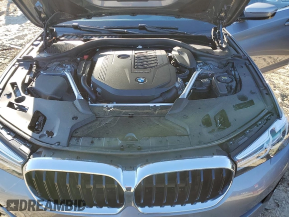 2023 BMW 5 Series 540i xDrive with VIN WBA73BJ04PWY03091, listed as a Copart auction lot 83214504 with Not Provided miles and Salvage Title. Bid and sale history available at carsss.com. Image 12.