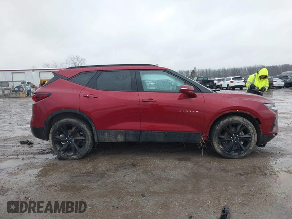 2020 Chevrolet Blazer LT with VIN 3GNKBJRS5LS552756, listed as a IAAI auction lot 40839933 with 40,928 mi miles and . Bid and sale history available at DreamBid. Image 13.