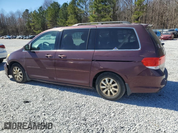 2010 Honda Odyssey EX-L with VIN 5FNRL3H6XAB082296, listed as a Copart auction lot 46933825 with 196,541 mi miles and Salvage Title. Bid and sale history available at carsss.com. Image 2.