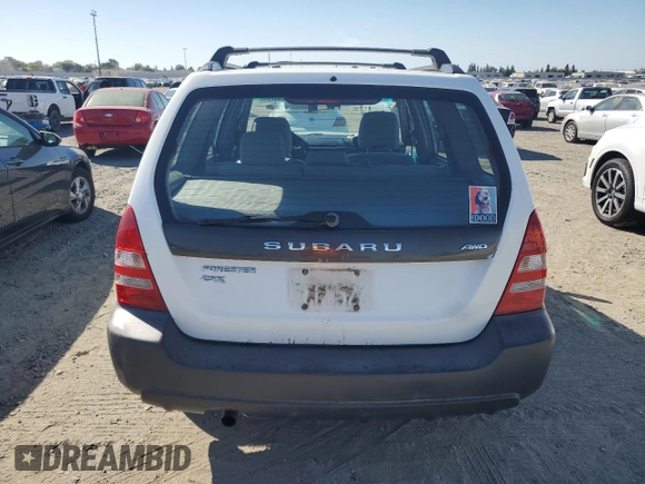 2003 Subaru Forester X with VIN JF1SG63643H728374, listed as a Copart auction lot 72095704 with 204,520 mi miles and Salvage Title. Bid and sale history available at carsss.com. Image 6.