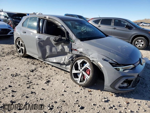 2024 Volkswagen GTI SE с VIN WVWRA7CD3RW130957, выставлен на аукционе Copart как лот 47041145 с пробегом 9 126 миль миль и Списание • Salvage title. История ставок и продаж доступна на DreamBid. Изображение 4.