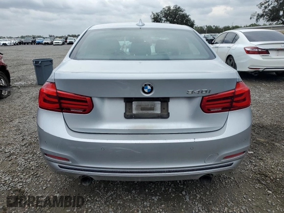 2017 BMW 3 Series 340i with VIN WBA8B3G37HNU36208, listed as a Copart auction lot 47642495 with 93,390 mi miles and Salvage Title. Bid and sale history available at carsss.com. Image 6.