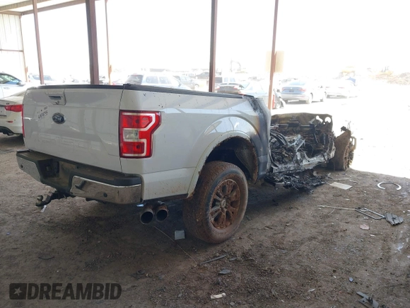 2019 Ford F-150 XL with VIN 1FTEW1E50KKE47630, listed as a IAAI auction lot 41830755 with 1 mi miles. Bid and sale history available at carsss.com. Image 4.