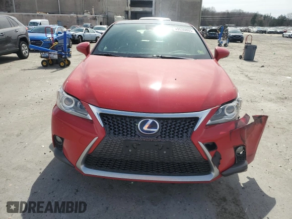 2015 Lexus CT 200h z VIN JTHKD5BHXF2238284, wystawiony jako Copart lot #49530865 z przebiegiem 142 844 mil mil oraz Szkody całkowita. Historia ofert i sprzedaży dostępna na DreamBid. Obrazek 5.