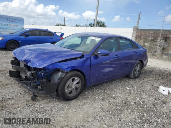 2024 Hyundai Elantra SE with VIN KMHLL4DG8RU803224, listed as a Copart auction lot 61281185 with 11,697 mi miles and Non repairable. Bid and sale history available at DreamBid. Image 1.