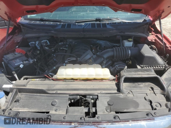 2021 Ford F-150 XL with VIN 1FTFW1E52MKE23546, listed as a Copart auction lot 50287065 with 33,107 mi miles and Salvage title. Bid and sale history available at DreamBid. Image 13.