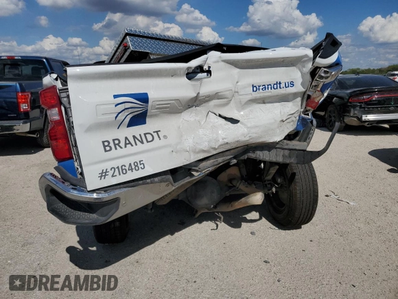 2020 Chevrolet Silverado 1500 Work Truck with VIN 1GCRWAEF9LZ216485, listed as a Copart auction lot 68293264 with 158,031 mi miles and Salvage Title. Bid and sale history available at DreamBid. Image 6.