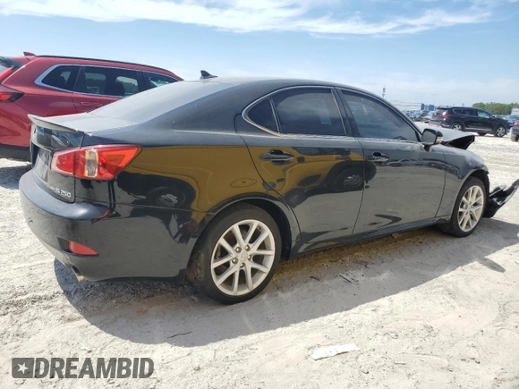 2012 Lexus IS 250 with VIN JTHCF5C24C5053795, listed as a Copart auction lot 51798535 with 139,567 mi miles and Salvage Title. Bid and sale history available at DreamBid. Image 3.