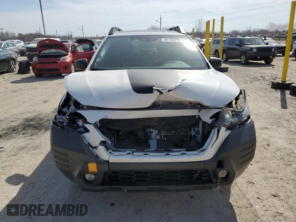 2023 Subaru Outback Wilderness with VIN 4S4BTGUDXP3111827, listed as a Copart auction lot 48702075 with 52,628 mi miles and Salvage title. Bid and sale history available at DreamBid. Image 5.