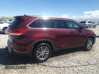2019 Toyota Highlander SE z VIN 5TDJZRFH2KS988314, wystawiony jako Copart lot #54784145 z przebiegiem 57 851 mil mil oraz Szkoda całkowita • Salvage title. Historia ofert i sprzedaży dostępna na DreamBid. Obrazek 3.