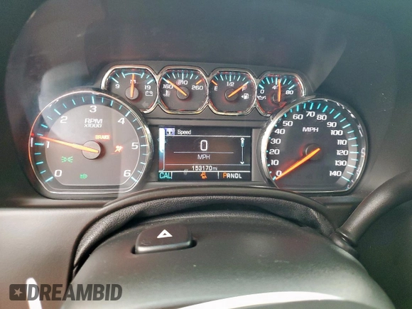 2019 Chevrolet Tahoe LT with VIN 1GNSCBKC1KR226315, listed as a Copart auction lot 57215915 with 153,170 mi miles and Salvage title. Bid and sale history available at DreamBid. Image 9.
