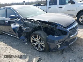 2015 Infiniti Q70 with VIN JN1BY1PP7FM601789, listed as a IAAI auction lot 41782519 with 140,158 mi miles and . Bid and sale history available at DreamBid. Image 6.