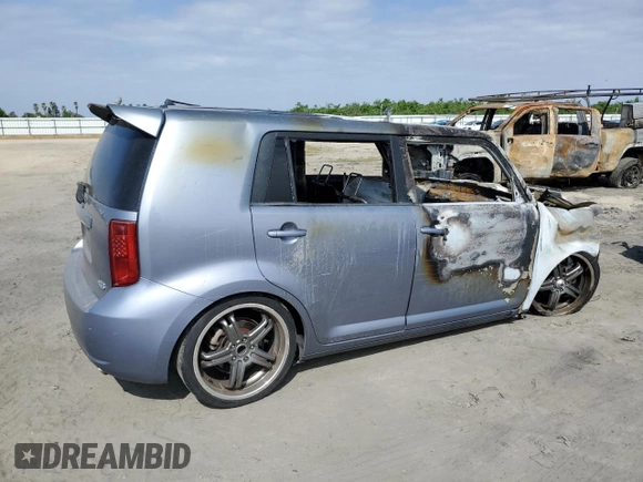 2010 Scion xB with VIN JTLZE4FE2A1103892, listed as a Copart auction lot 53823675 with Not Provided miles and Non Repairable. Bid and sale history available at DreamBid. Image 3.