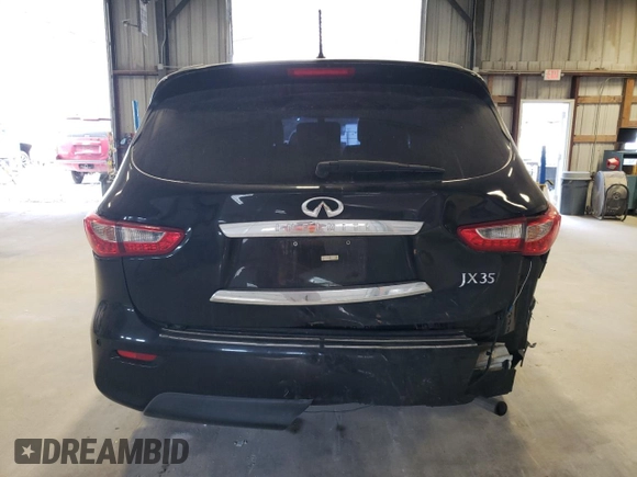 2013 Infiniti JX35 with VIN 5N1AL0MM9DC307109, listed as a Copart auction lot 72011444 with 183,531 mi miles and Clean Title. Bid and sale history available at carsss.com. Image 6.
