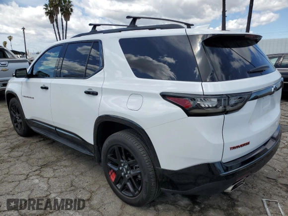2020 Chevrolet Traverse Premier with VIN 1GNERKKW3LJ170965, listed as a Copart auction lot 51482875 with 68,429 mi miles and Salvage title. Bid and sale history available at DreamBid. Image 2.