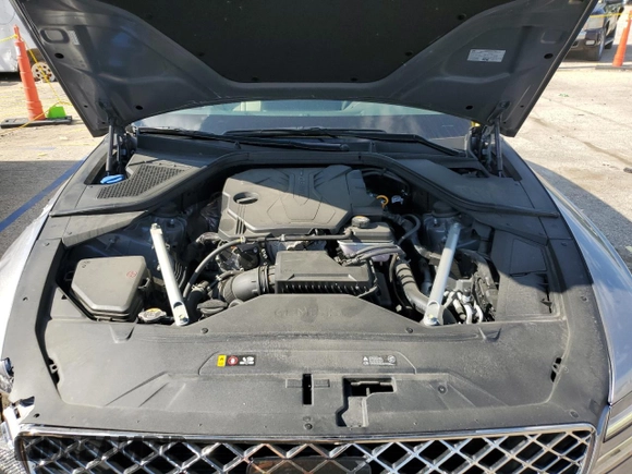 2023 Genesis G80 2.5T with VIN KMTGB4SC8PU142768, listed as a Copart auction lot 58481075 with 41,278 mi miles and Salvage title. Bid and sale history available at DreamBid. Image 11.