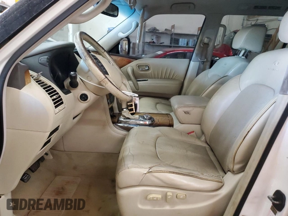2011 Infiniti QX56 7-passenger with VIN JN8AZ2NE7B9001420, listed as a Copart auction lot 54947085 with 277,429 mi miles and Clean Title. Bid and sale history available at carsss.com. Image 7.