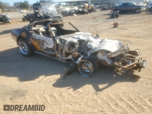 1977 Chevrolet Corvette with VIN 1Z37L7S402607, listed as a Copart auction lot 41851275 with Not provided miles and Clean title. Bid and sale history available at DreamBid. Image 4.