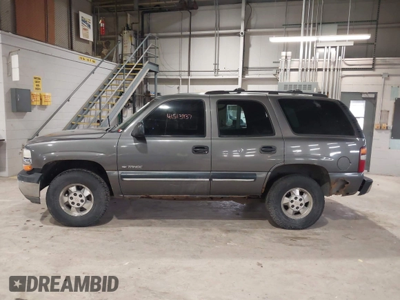 2001 Chevrolet Tahoe LT with VIN 1GNEK13T11J227454, listed as a IAAI auction lot 41513937 with 284,210 mi miles. Bid and sale history available at carsss.com. Image 14.