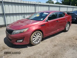 2015 Kia Optima LX with VIN 5XXGM4A70FG435792, listed as a Copart auction lot 61067695 with 181,429 mi miles and Salvage title. Bid and sale history available at DreamBid. Image 1.