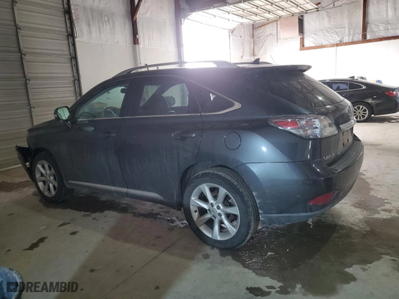 2010 Lexus RX 350 with VIN 2T2ZK1BA5AC032684, listed as a Copart auction lot 46025275 with 178267 miles and Salvage Title. Bid and sale history available at carsss.com. Image 2.
