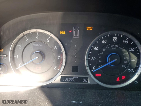 2014 Honda Crosstour EX-L with VIN 5J6TF2H58EL002781, listed as a Copart auction lot 68414784 with 119,766 mi miles and Clean Title. Bid and sale history available at carsss.com. Image 9.