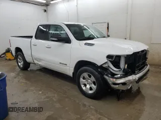 2022 Ram 1500 Big Horn с VIN 1C6RRFBG6NN480475, выставлен на аукционе Copart как лот 58255035 с пробегом 49 657 миль миль и Списание • Salvage title. История ставок и продаж доступна на DreamBid. Изображение 4.