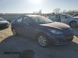 2013 Mazda 3 i Grand Touring with VIN JM1BL1W73D1724744, listed as a Copart auction lot 42173765 with 86,698 mi miles and Salvage Title. Bid and sale history available at carsss.com. Image 4.