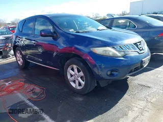 2009 Nissan Murano S with VIN JN8AZ18WX9W148342, listed as a IAAI auction lot 41742440 with 223,113 mi miles. Bid and sale history available at carsss.com. Image 1.