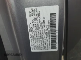 2025 Honda Pilot EX-L with VIN 5FNYG1H40SB002296, listed as a Copart auction lot 87583325 with 6,811 mi miles and Salvage Title. Bid and sale history available at carsss.com. Image 13.