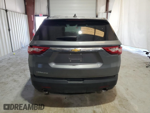 2020 Chevrolet Traverse LS with VIN 1GNERFKW6LJ177352, listed as a Copart auction lot 56414115 with 98,906 mi miles and Clean title. Bid and sale history available at DreamBid. Image 6.