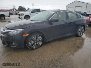 2018 Honda Civic Sedan EX-T with VIN JHMFC1F36JX010967, listed as a Copart auction lot 45357525 with 55,804 mi miles and Salvage Title. Bid and sale history available at carsss.com. Image 1.