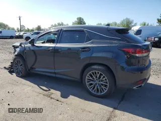 2022 Lexus RX with VIN 2T2YZMDA1NC356663, listed as a Copart auction lot 57732974 with 26,601 mi miles and Salvage Title. Bid and sale history available at carsss.com. Image 2.