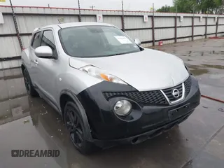 2013 Nissan Juke S with VIN JN8AF5MR5DT220090, listed as a IAAI auction lot 41799853 with 123,014 mi miles. Bid and sale history available at carsss.com. Image 1.