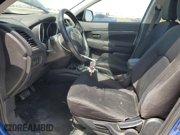 2015 Mitsubishi Outlander Sport ES with VIN 4A4AP3AU9FE053948, listed as a Copart auction lot 49488255 with 107,064 mi miles and Salvage Title. Bid and sale history available at carsss.com. Image 7.