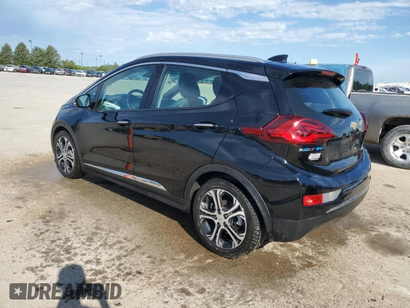 2021 Chevrolet Bolt EV Premier with VIN 1G1FZ6S04M4109942, listed as a Copart auction lot 60393574 with 46,871 mi miles and Salvage title. Bid and sale history available at DreamBid. Image 2.