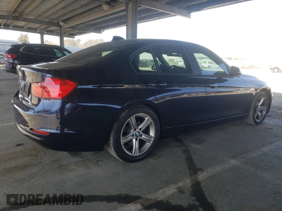 2013 BMW 3 Series 328i with VIN WBA3C1G52DNR46327, listed as a Copart auction lot 49737145 with 105,670 mi miles and Salvage Title. Bid and sale history available at DreamBid. Image 3.