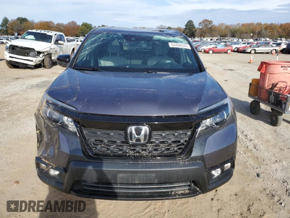 2021 Honda Passport EX-L with VIN 5FNYF7H54MB011715, listed as a Copart auction lot 84494244 with 33,264 mi miles and Salvage Title. Bid and sale history available at carsss.com. Image 5.