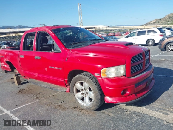 2004 Dodge 1500 SLT with VIN 1D7HA18D94J256320, listed as a IAAI auction lot 41939270 with 283,854 mi miles. Bid and sale history available at carsss.com. Image 1.