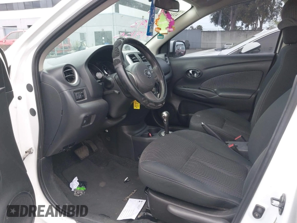 2014 Nissan Versa SV with VIN 3N1CN7AP0EL869083, listed as a IAAI auction lot 42044279 with 143,568 mi miles. Bid and sale history available at carsss.com. Image 14.