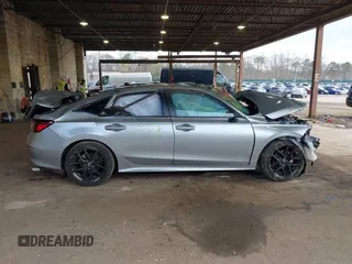 2025 Honda Civic Sport with VIN 2HGFE2F58SH541405, listed as a IAAI auction lot 42057054 with 5,000 mi miles and . Bid and sale history available at DreamBid. Image 12.